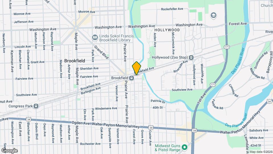 8844 Burlington Ave Map and Location Details