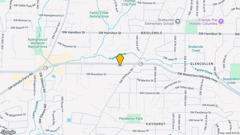 5552 SW Beaverton Hillsdale Hwy Map and Location Details