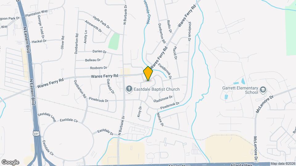 6112 Hinchcliff Rd Map and Location Details