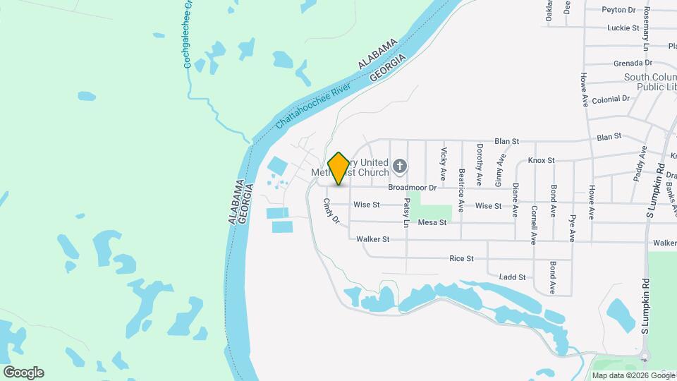 2410 Broadmoor Dr Mapa y Detalles de la Ubicación