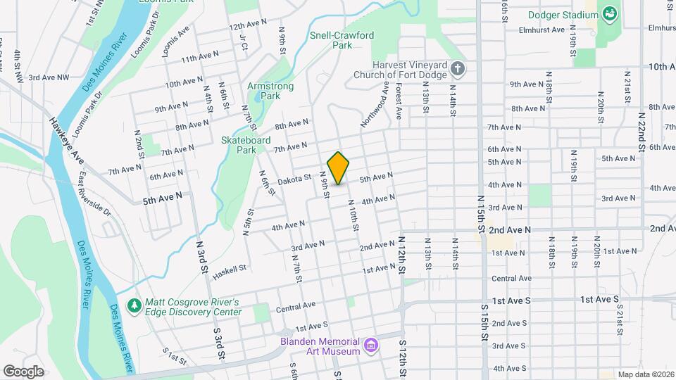 913 5th Ave N Map and Location Details