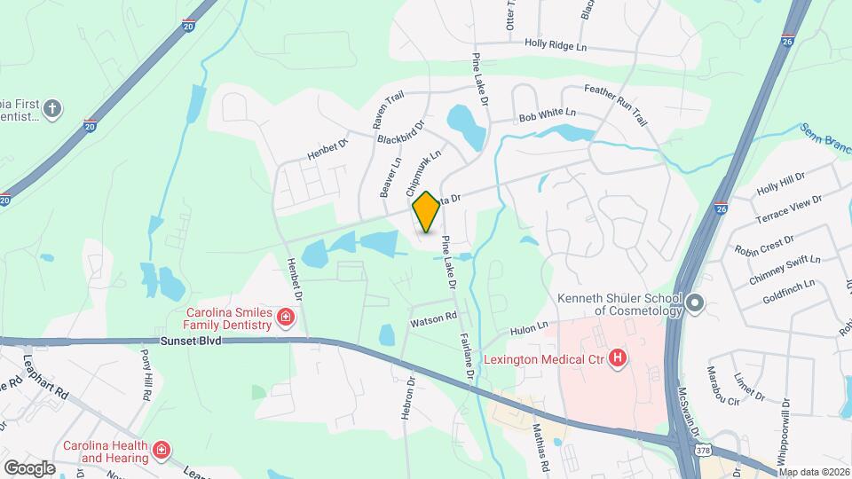 2014 Chipmunk Ln Map and Location Details