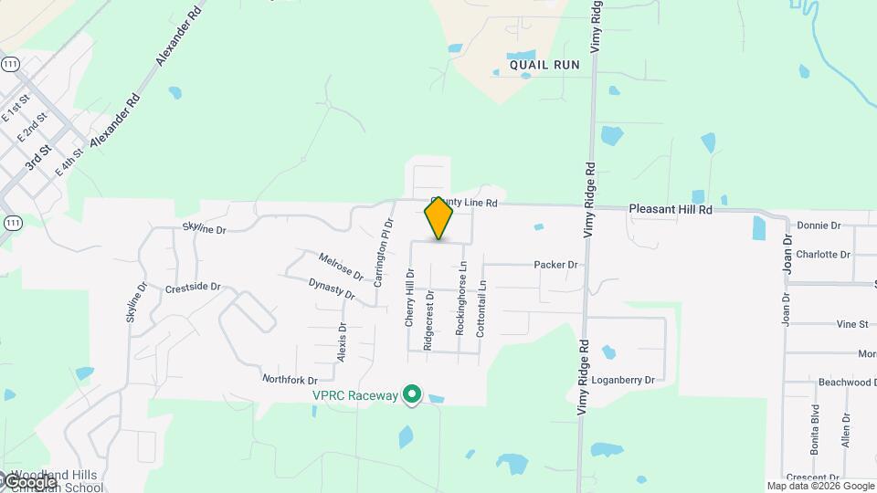 13201 Hummingbird Ln, Unit D Map and Location Details