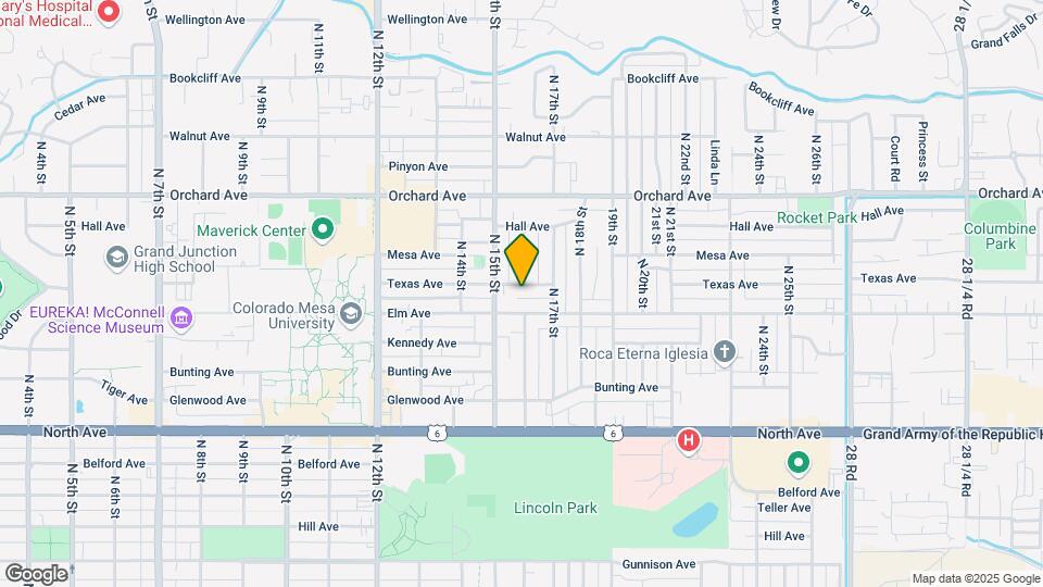 1547 Texas Ave Map and Location Details