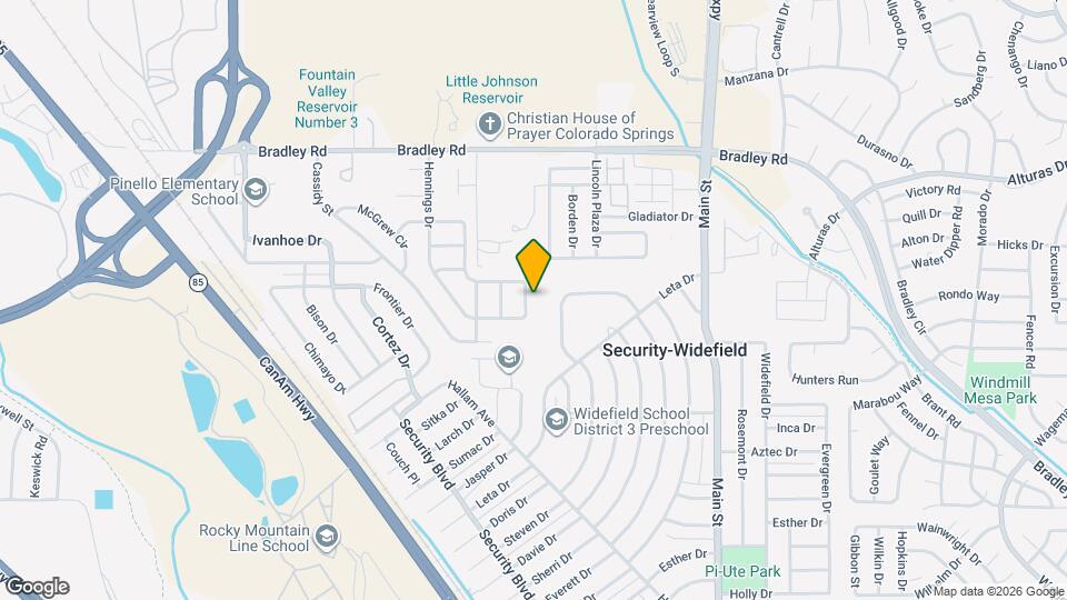 4620 Dooley Way Map and Location Details