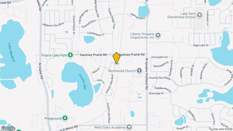 612 Sherwood Oaks Cir Map and Location Details