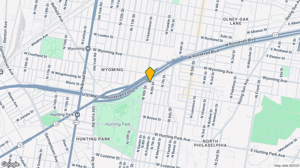 812 W Roosevelt Blvd Map and Location Details