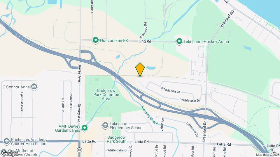 496 Pebbleview Dr Map and Location Details