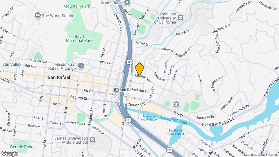 515 Mission Ave, Unit 515 Map and Location Details
