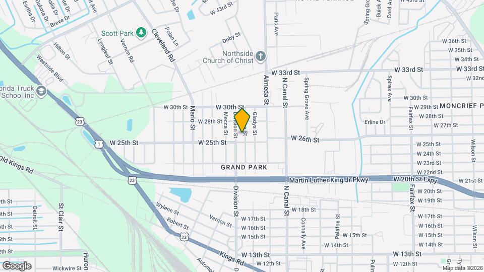 3516 Penton St Map and Location Details