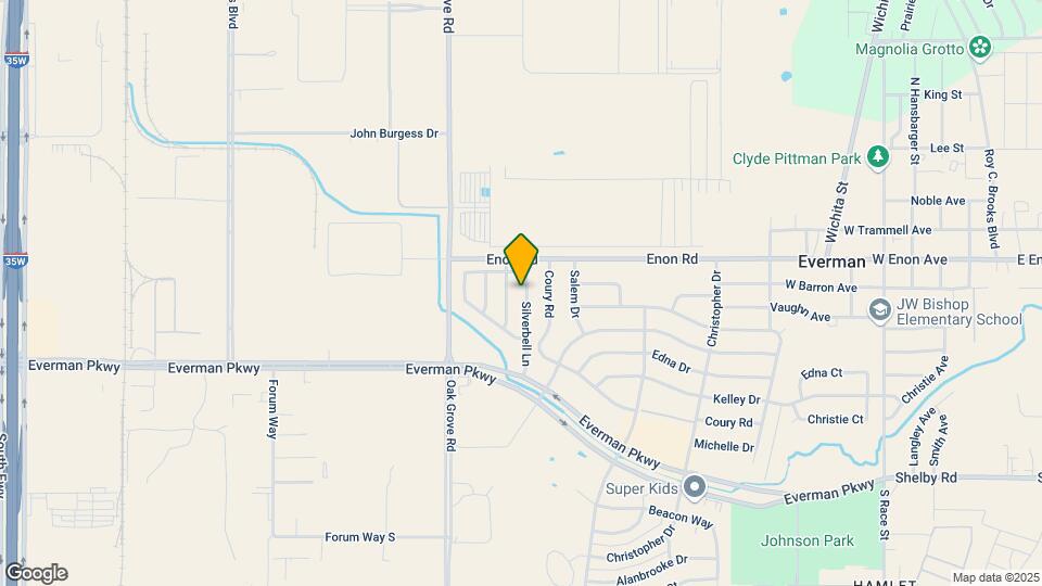 8420 Silverbell Ln Map and Location Details