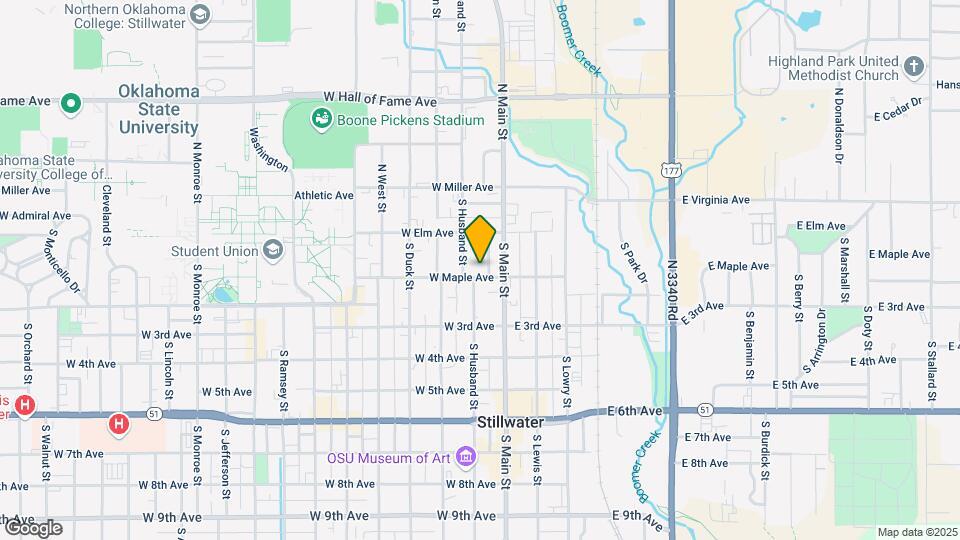 124 W Maple Ave Mapa y Detalles de la Ubicación