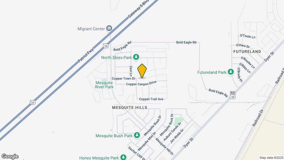 7116 Copper Town Dr Map and Location Details