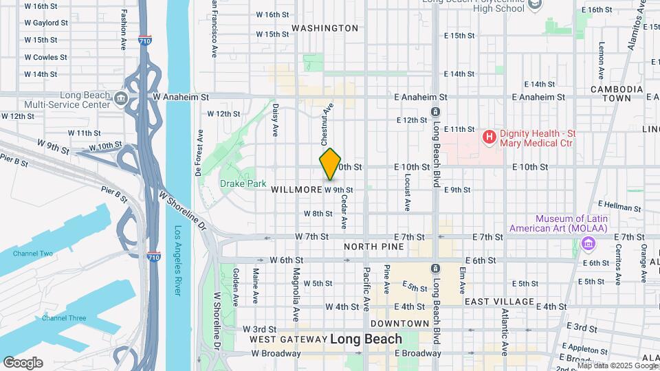 333 W 9th St Mapa y Detalles de la Ubicación