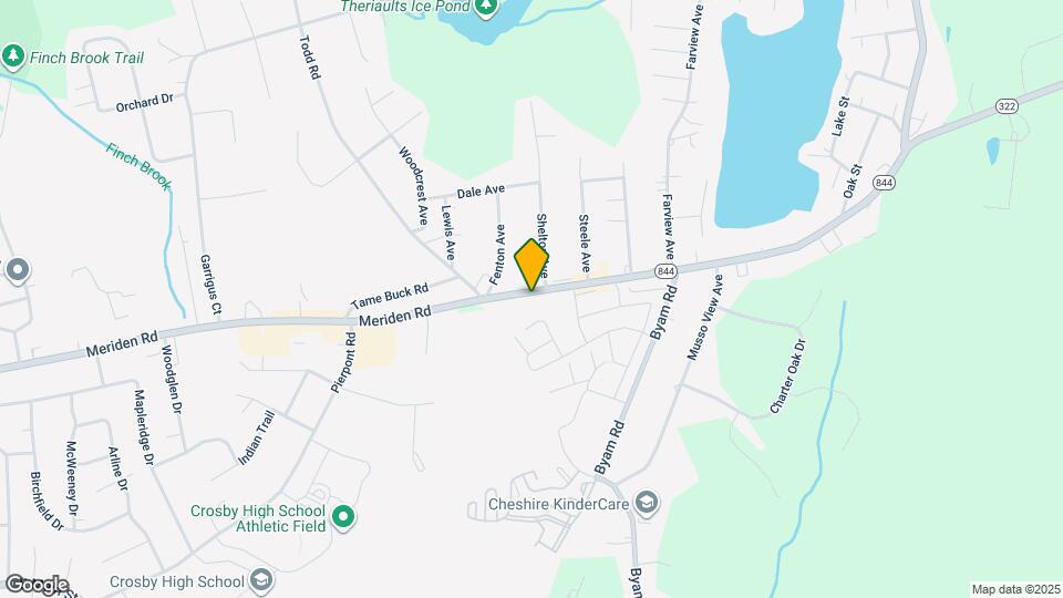 1568 Meriden Rd Mapa y Detalles de la Ubicación