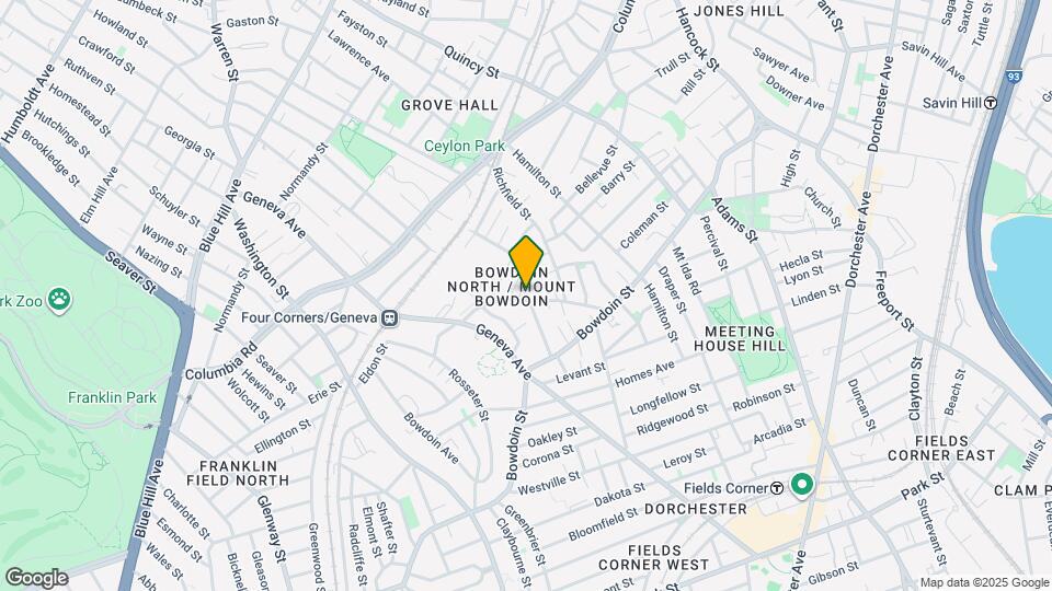 57 Olney St Map and Location Details