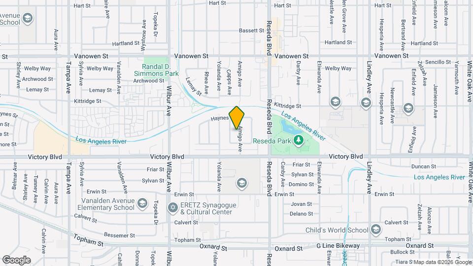 6455 Amigo Ave Mapa y Detalles de la Ubicación