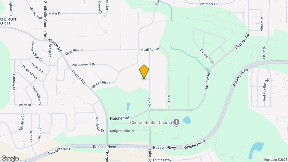 117 Joy Dr Map and Location Details