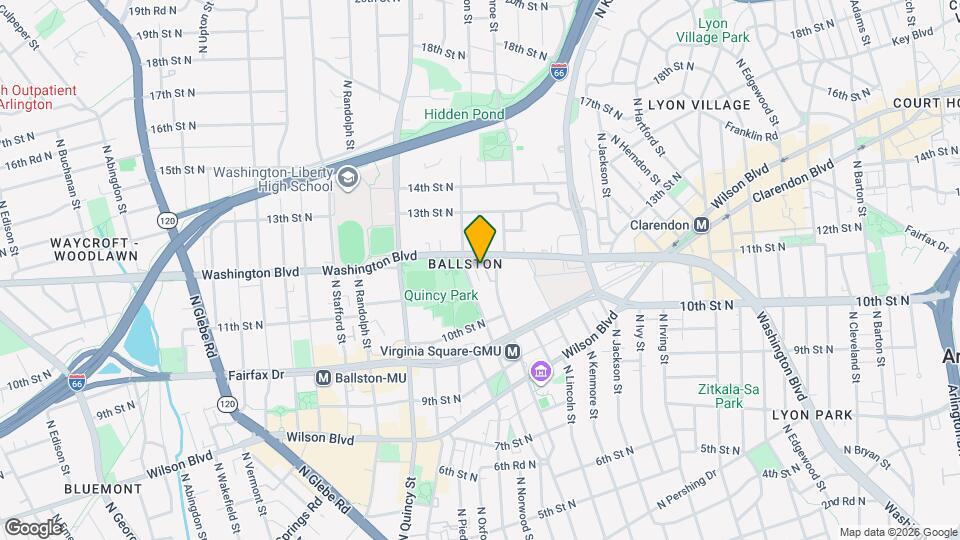 1048 N Monroe St Map and Location Details