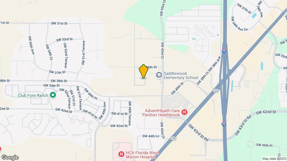 4520 SW 37th Ln Map and Location Details