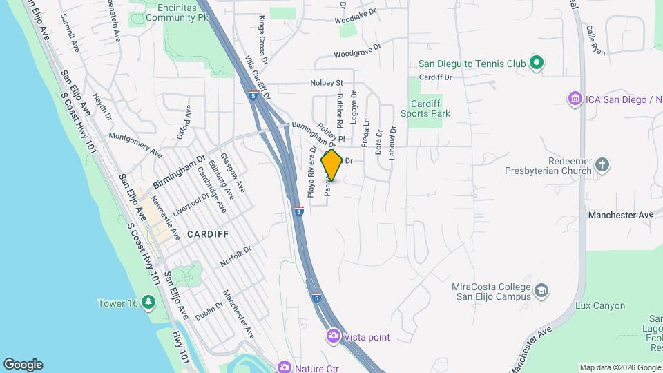 1885 Pariva Dr Map and Location Details