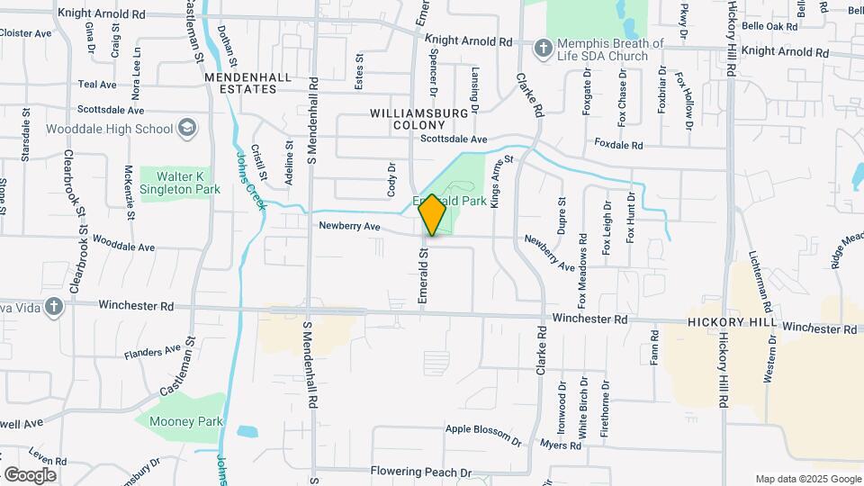 Welcome to 5495 Emerald Hills Dr! Map and Location Details