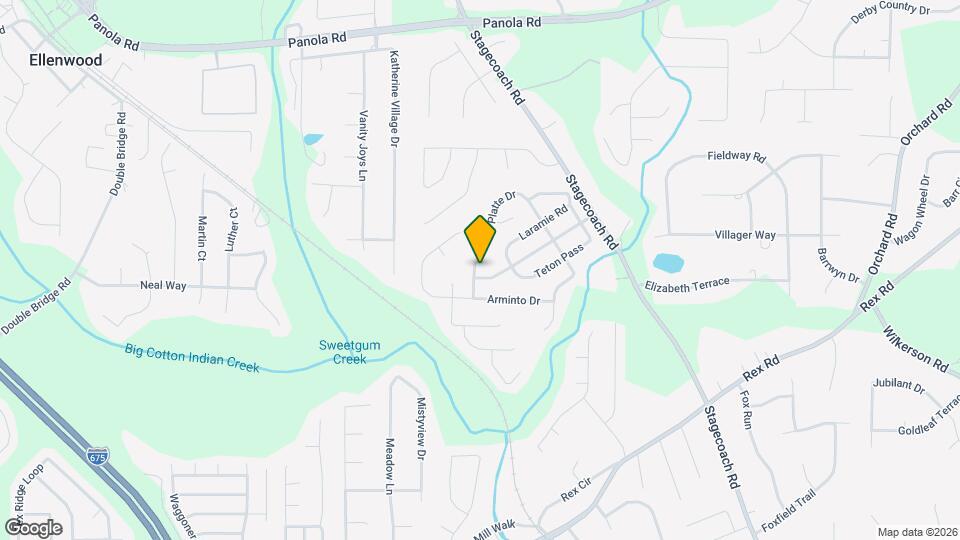3682 Fremont Dr Map and Location Details