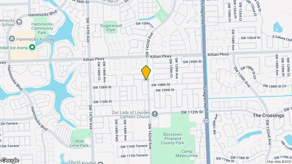 10740 SW 142nd Ave Map and Location Details