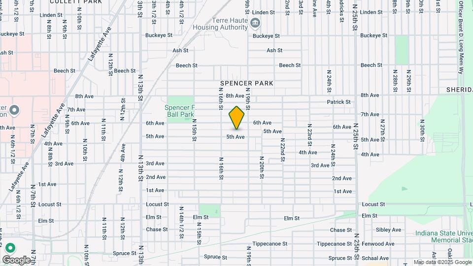 1638 5th Ave Map and Location Details