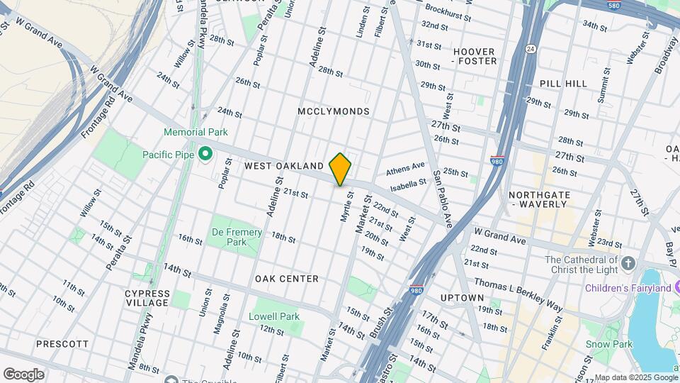 2134 Filbert St Mapa y Detalles de la Ubicación