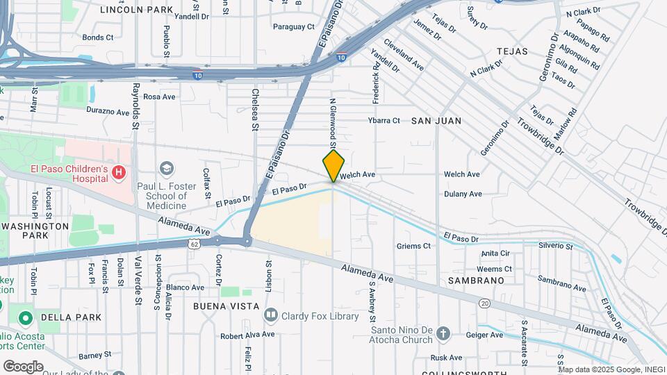 180 N Glenwood St Map and Location Details