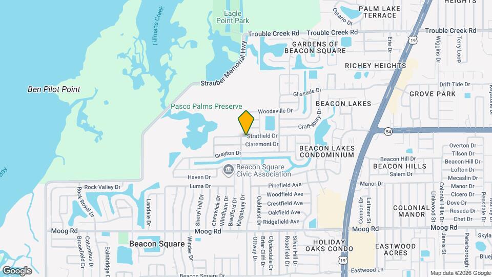 4010 Stratfield Dr Mapa y Detalles de la Ubicación