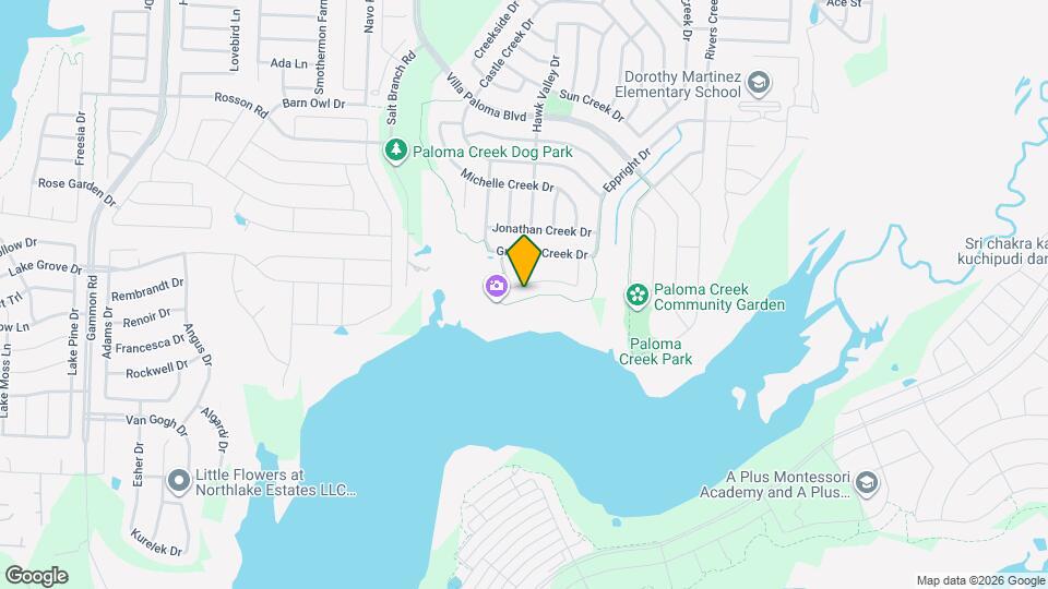 2112 Benjamin Creek Dr Map and Location Details
