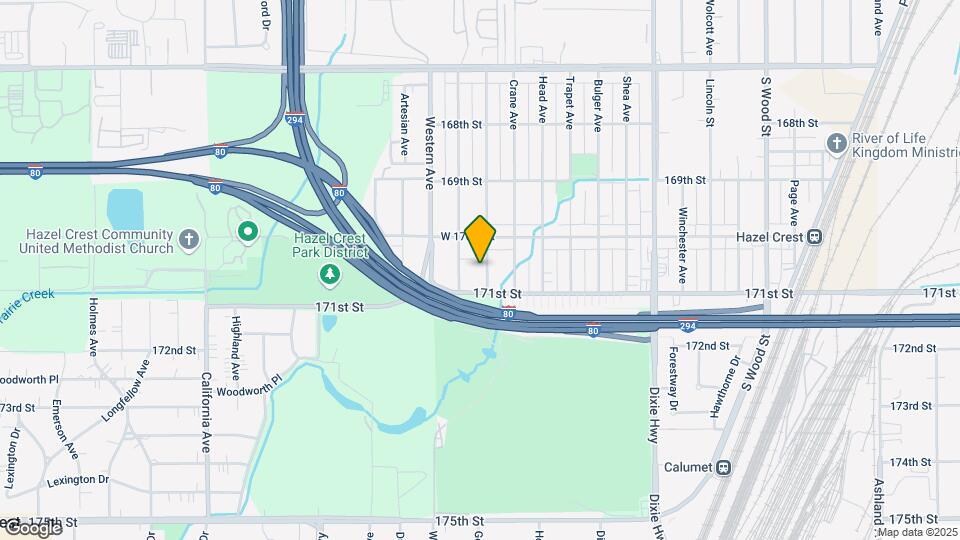 17058 Anthony Ave Map and Location Details