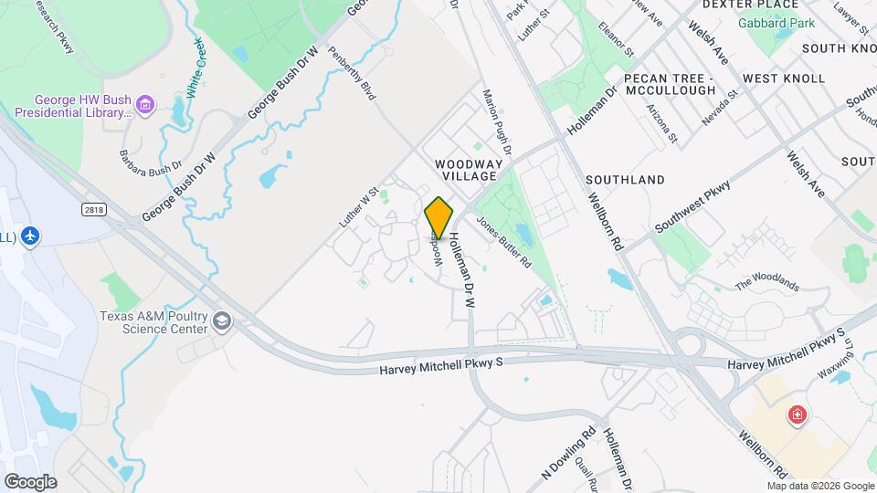 1901 Woodsman Dr Map and Location Details