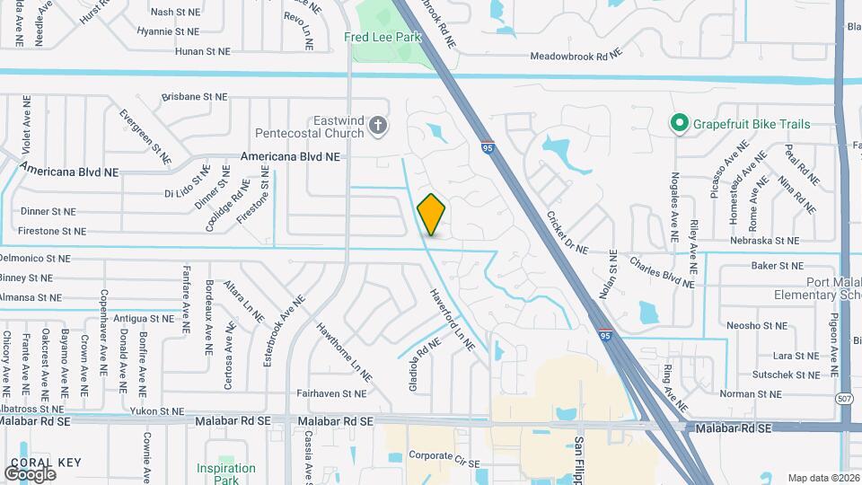 1065 Moonlight Ct Map and Location Details