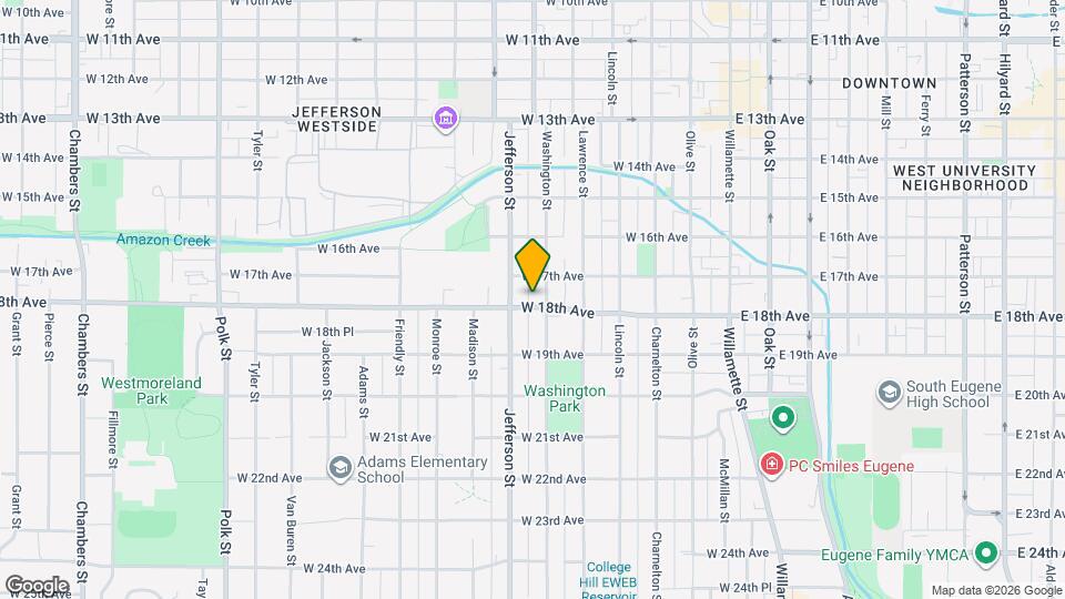 543 W 18th Ave Mapa y Detalles de la Ubicación