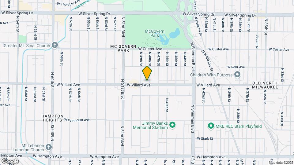 4808 W Villard Ave Mapa y Detalles de la Ubicación