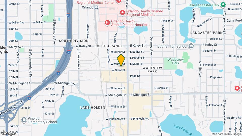 21 W Grant St Map and Location Details