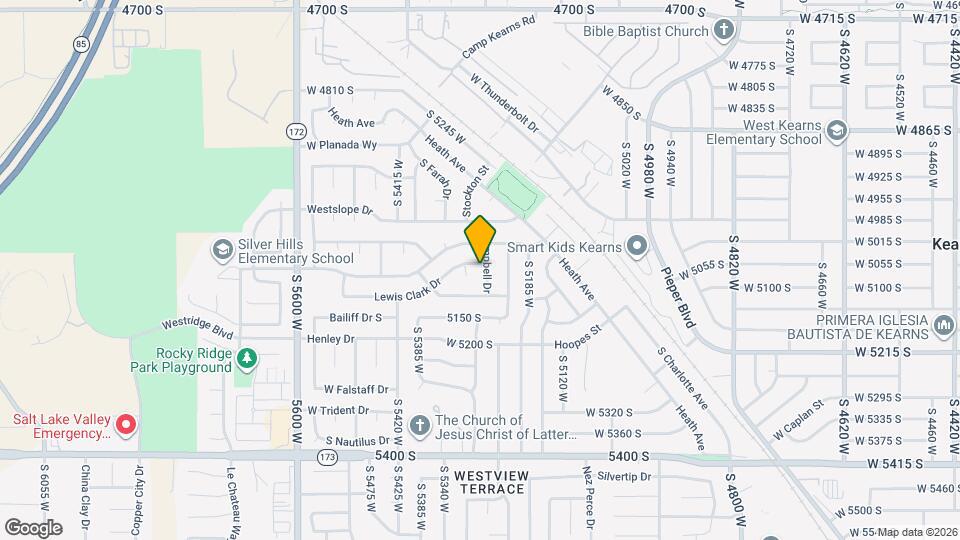 5269 Lewis Clark Dr Mapa y Detalles de la Ubicación