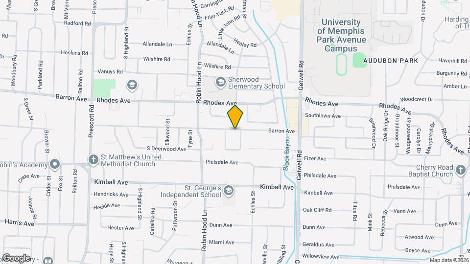3781 Barron Ave Map and Location Details