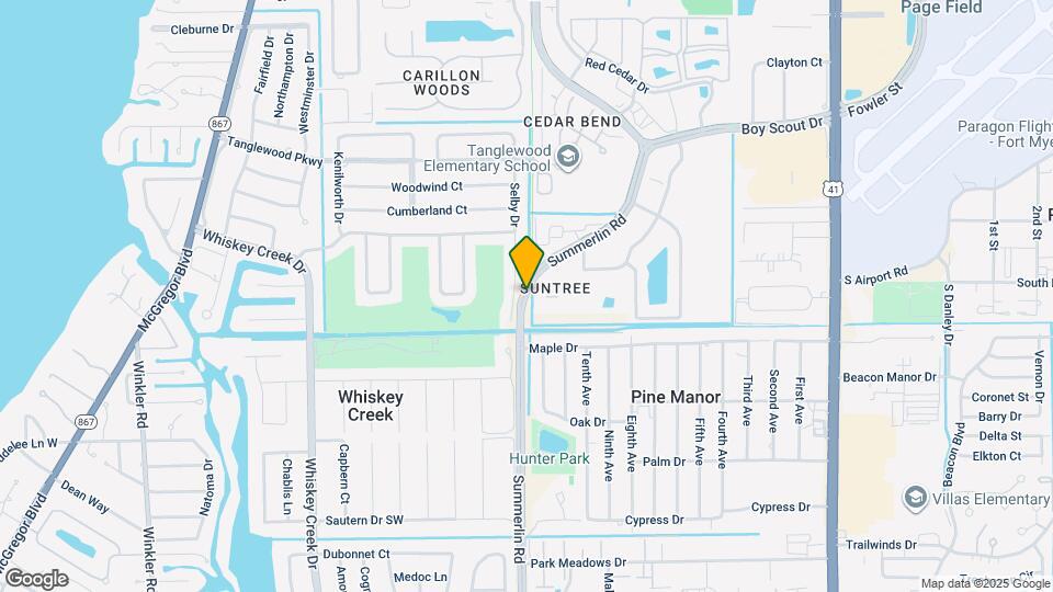 5327 Summerlin Rd Map and Location Details