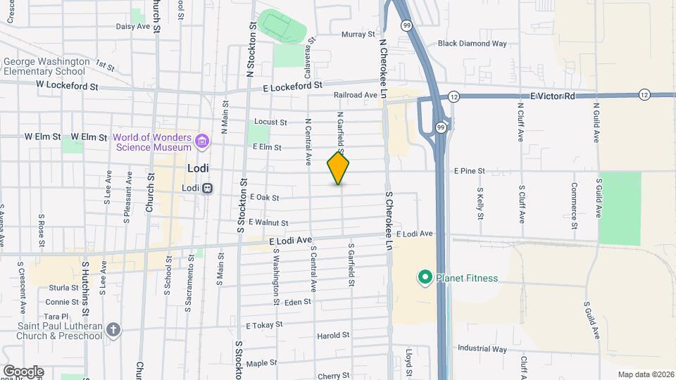 33 S Garfield St Map and Location Details