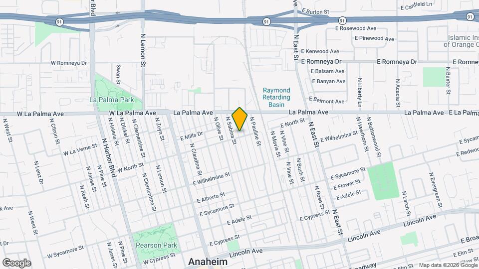 805 N Topeka St Map and Location Details