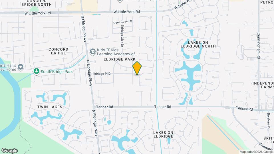 12506 Aliso Bend Ln Map and Location Details