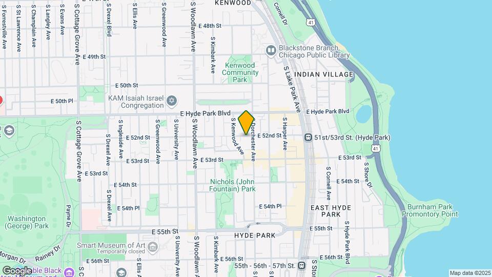 1363-1369 E 52nd St Map and Location Details