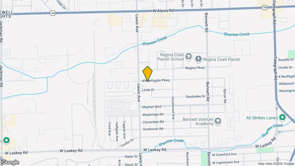 927 W Northgate Pkwy Map and Location Details