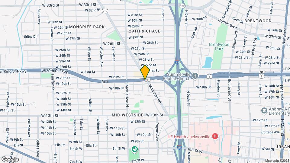 2920 Moncrief Rd Mapa y Detalles de la Ubicación
