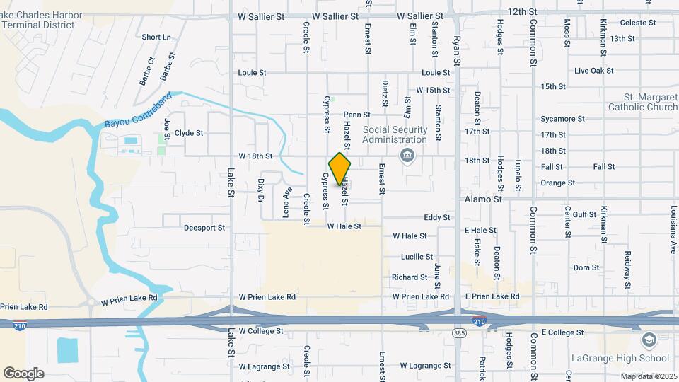 2804 Hazel St Map and Location Details