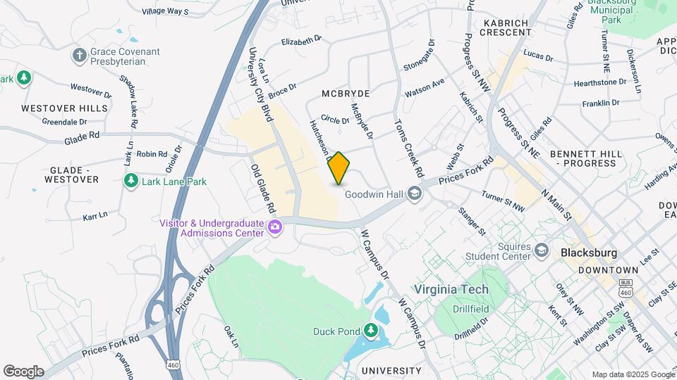 625 Woodland Dr Map and Location Details